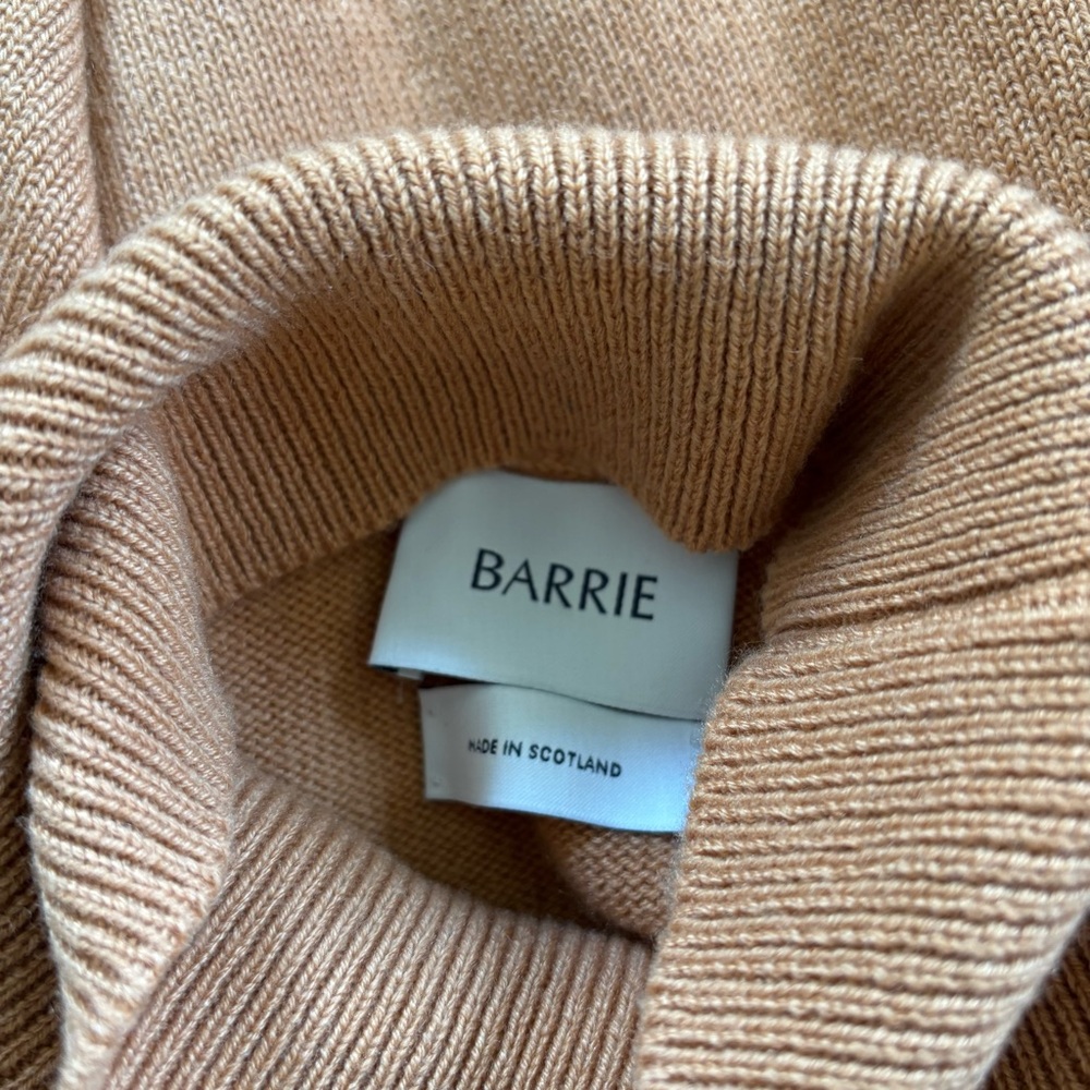 Barrie Timeless Roll Neck Cashmere Jumper Sweater - Picture 7 of 8